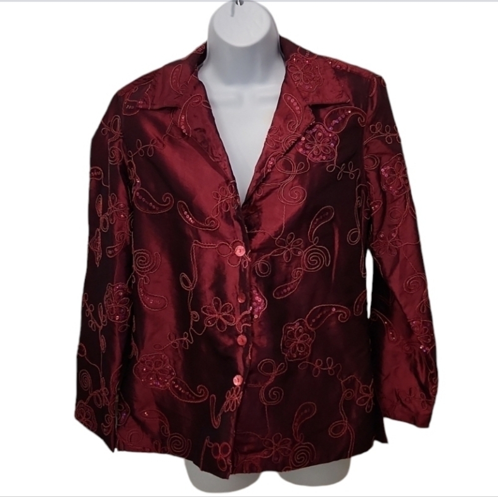 Vintage Renaissance Sequin Jacket